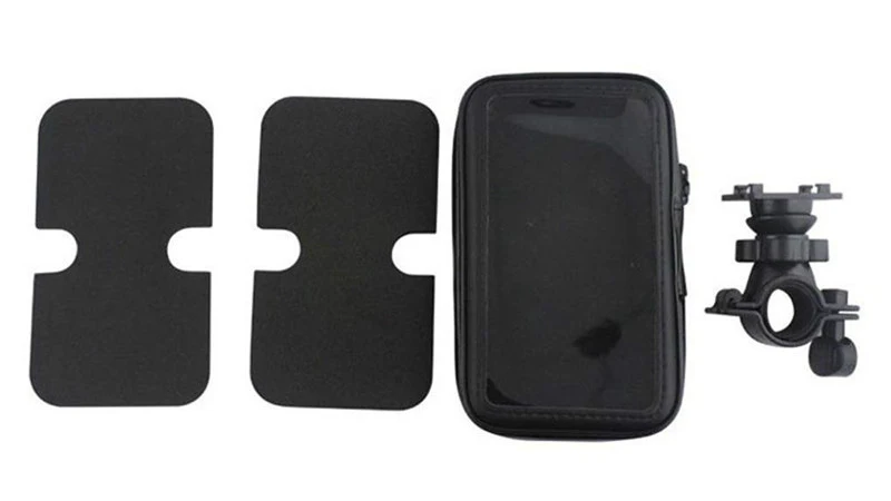 Fimilef Motorcycle Bike Ride Phone Waterproof Bag Case Adjustable Holder Handlebar Mount Dustproof Bag Navigation Phone Stand (7)