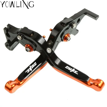 

2018 Top Selling 3 Types Logo Motorcycle Brakes Clutch Levers Set Motorbike brake lever for ktm duke 125 390 200 duke 2013-2019