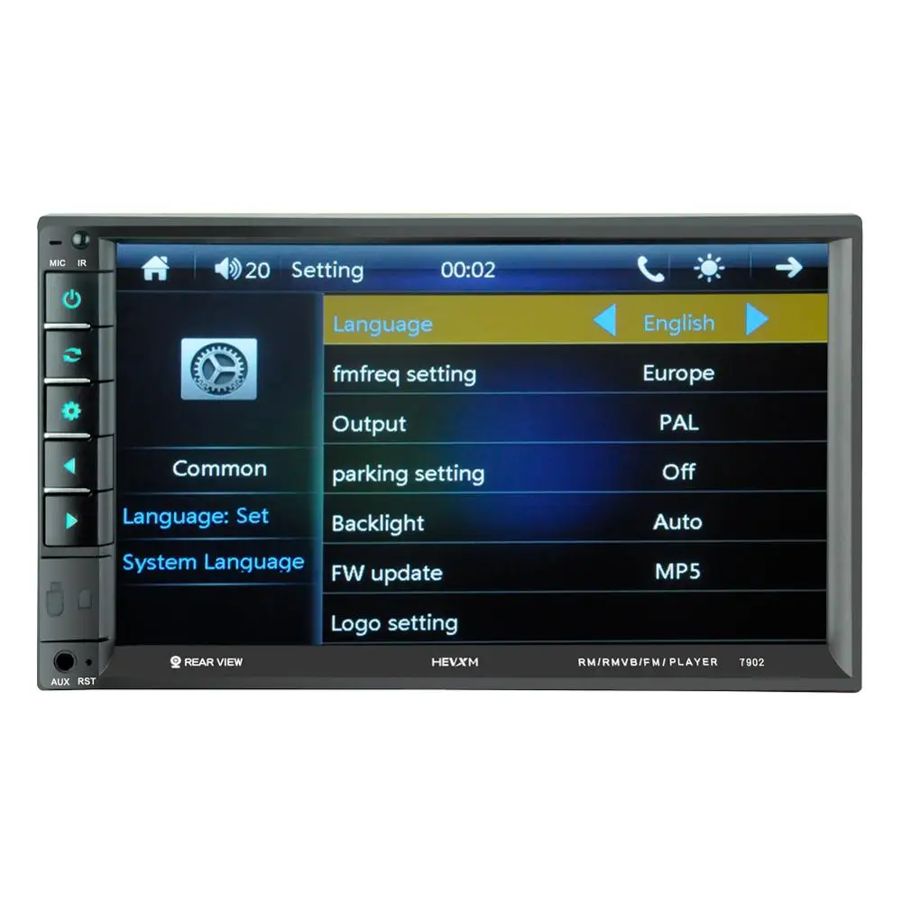 Автомагнитола стерео система с 7 &quotсенсорным экраном Bluetooth 12 В 2 Din FM ISO Power Aux SD USB|MP4