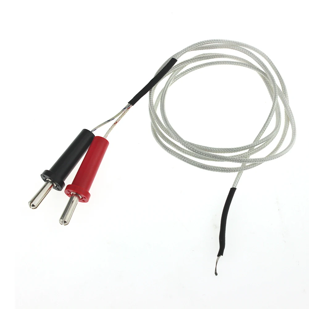 Temperature Sensor 100cm K-type Test Length Wire Thermocouple Probe Cable Tester Line For Thermostat Multimeter