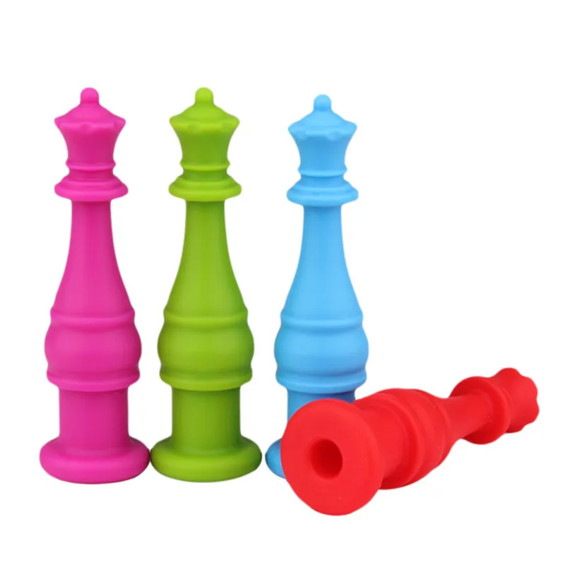 

Children Silicone Chewable Pencil King Pen Loops Chewy Tubes Fidgets Baby Teethers FDA BPA Free for Learning Kids