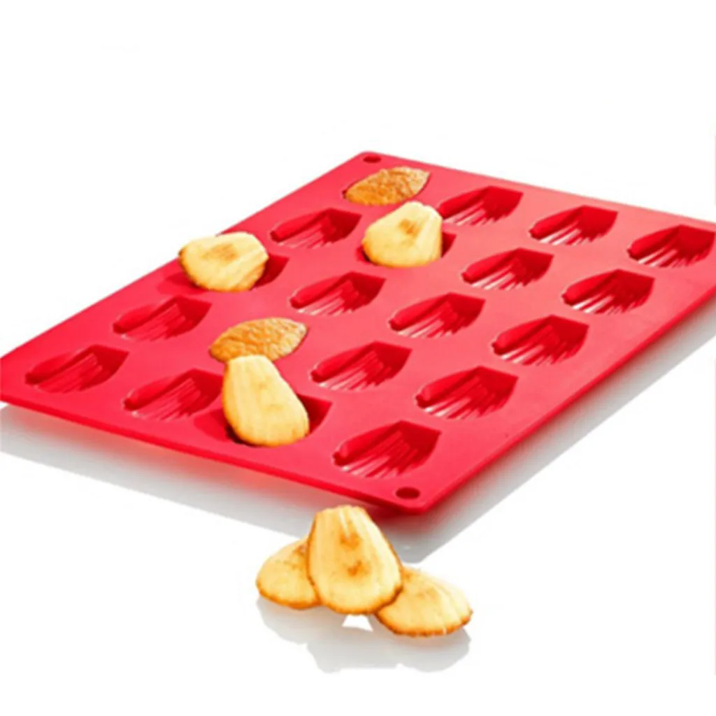 

New Shell Silicone Chocolate Mold Baking Tools Cake DIY Decorating Non-stick Jelly Candy Fondant 3D Mould Decoration Hot Sale