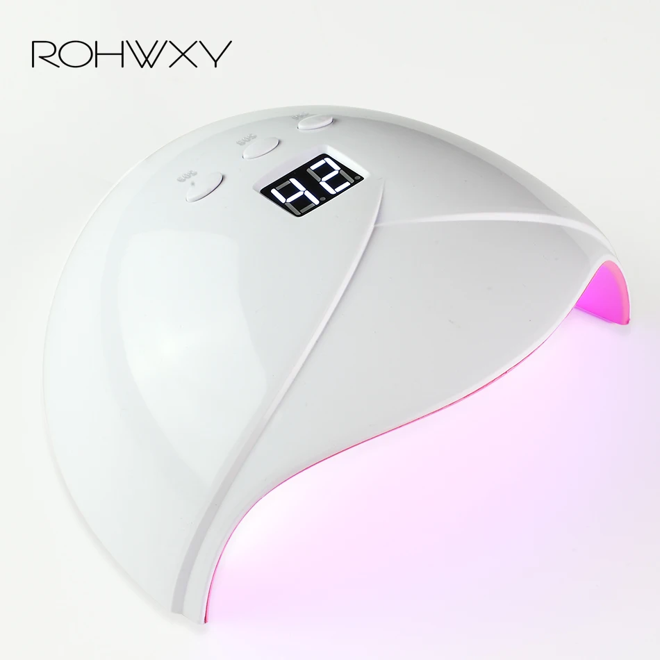 

ROHWXY Nail Lamp For Manicure UV LED Lamp 36W USB MINI Lamp For Nail Art LCD Display Drying All Gels Nail Polish Pedicure Tools