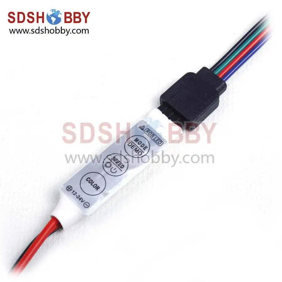 RC Model Tools New Cheap Mini Controller Dimmer Switch for 5050 3528 SMD Strip DC 12V