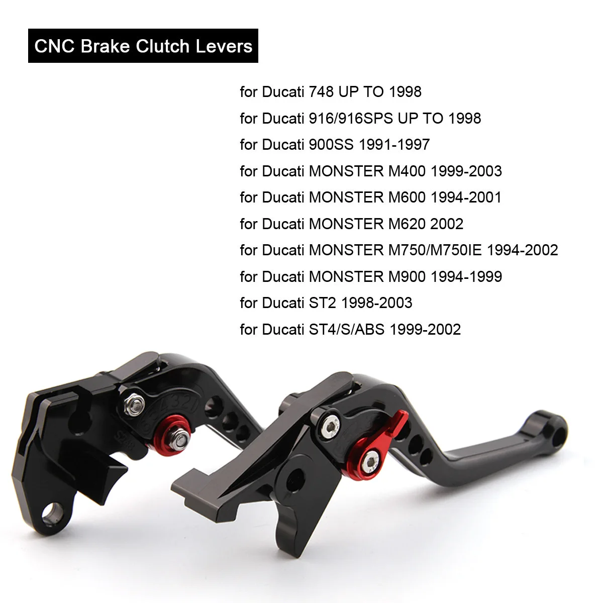 Рычаг сцепления для Ducati 1299 1199 959 899 рычаг с ЧПУ 749 999 1198 1098 848 Monster 1200 сцепления|Рычаги