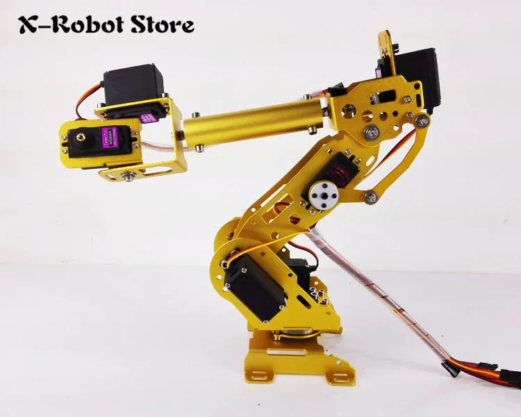Abb Color robot arm model 7 DOF frame алюминиевая Роботизированная стойка сервоприводов
