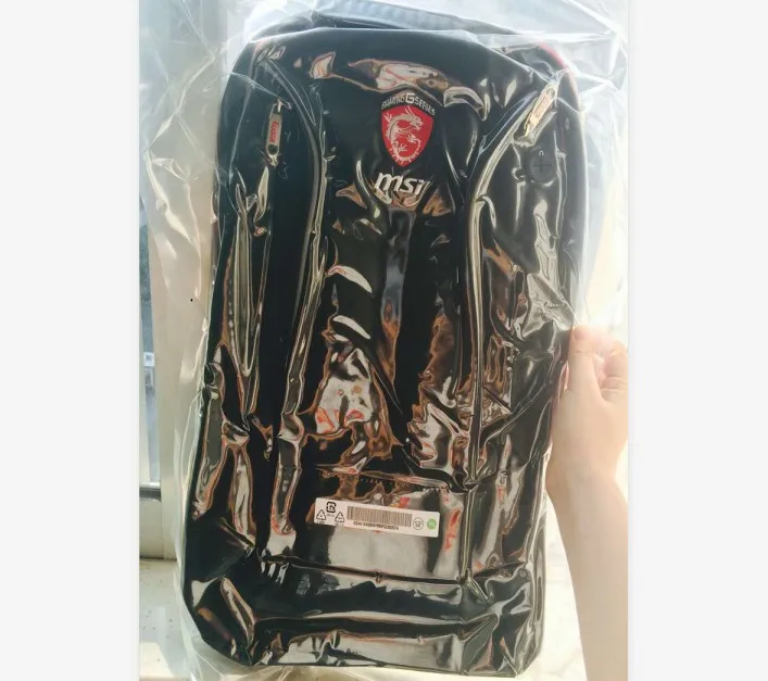 2019 Последние Лучшие оригинальные 1:1 рюкзак для ноутбука вмещает до MSI GE/GS/GP/GL/PE 15 6