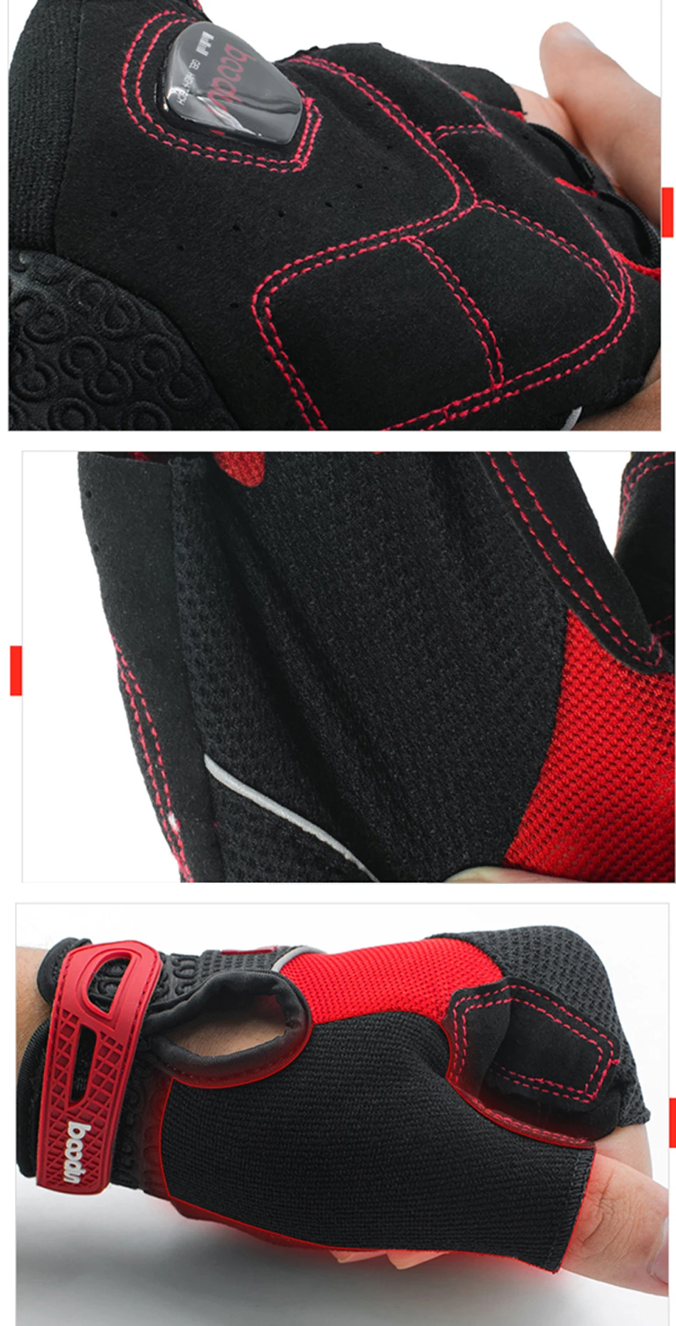 Boodun перчатки для велоспорта, летние перчатки для горного велосипеда, мужские и женские гелевые нескользящие перчатки для велоспорта, рыбалки, спорта на открытом воздухе, XXL