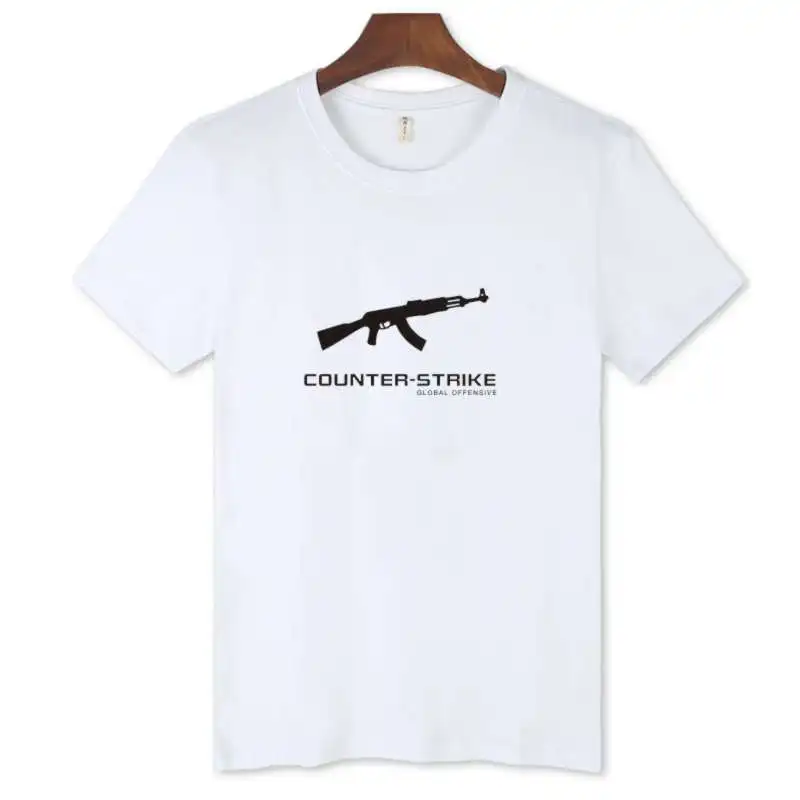CSGO модная XXXL черная футболка с коротким рукавом и забавная Футболка мужская