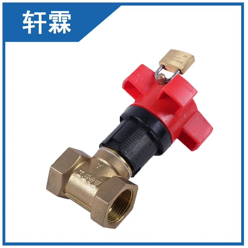 Padlock control valve factory direct supply quality DN20 DN25 two