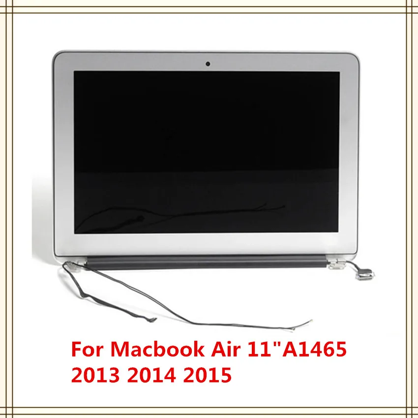 A1465 100% рабочая 11 6 &quotноутбук Экран для Macbook Air 11&quot ЖК-дисплей светодиодный сборки