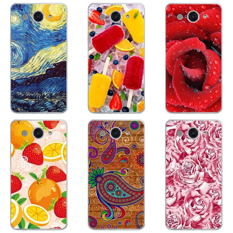 

Luxury Printing Case For Huawei Y3 2017 Y 3 2017 CRO-L22 5.0" Art Print Flower Cell Phone Cover Rose Funda Cute Animal Coque