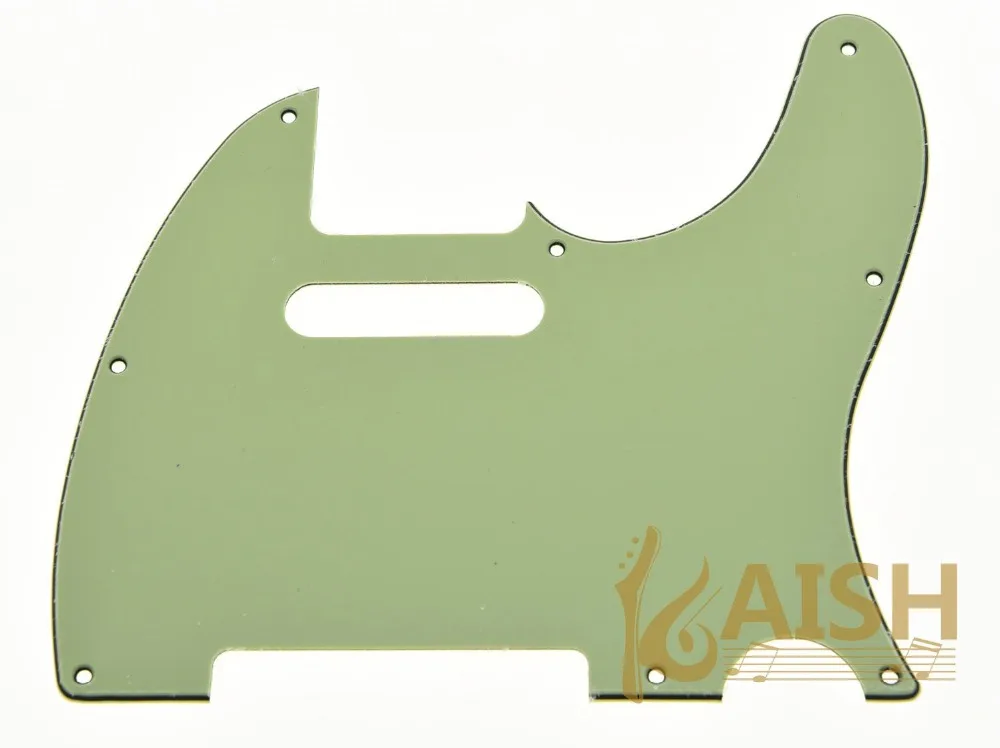 

KAISH Guitar Pickguard Scratch Plate Mint Green 3 Ply Fits TL
