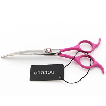 6inch Pet Curved Hair Scissor  2