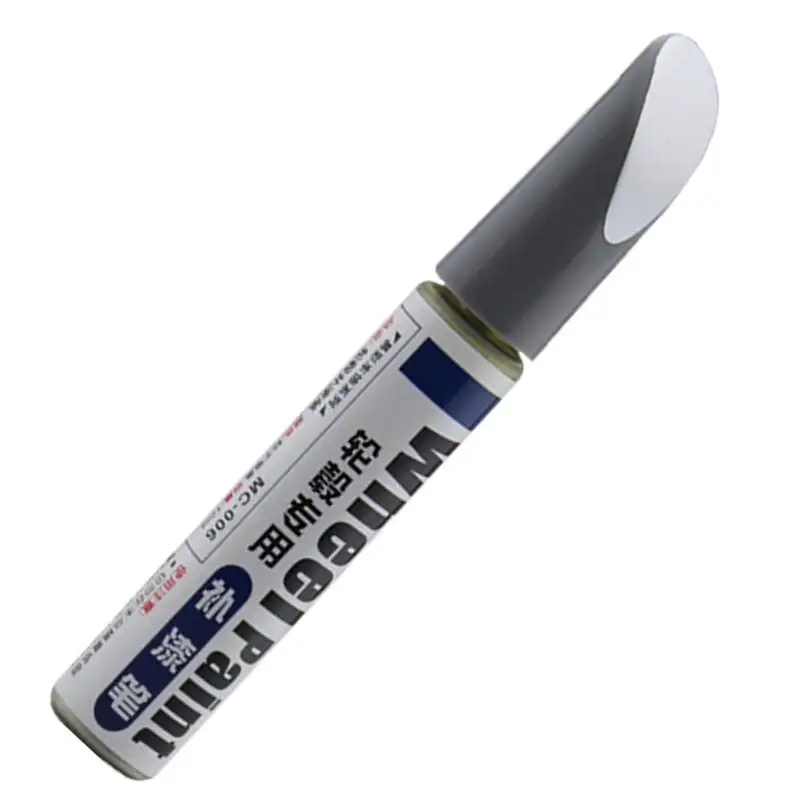 1pcs 12ML Car Paint Scratch Repair Pen Waterproof Auto Wheel Spoke Rim Paint Pen Brush Paint Tyre Care