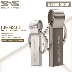 Suntrsi USB флэш-накопитель 4 ГБ 8 ГБ 16 ГБ Водонепроницаемая USB карта памяти высокоскоростной USB2.0 32 Гб 64 Гб флэш-накопитель с ключом