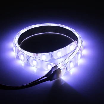 

Smuxi 2pcs Waterproof White Light 25cm Flexible 5630 15 LED Strip Lights 12V DC For Car Boat Caravan Motorcycle