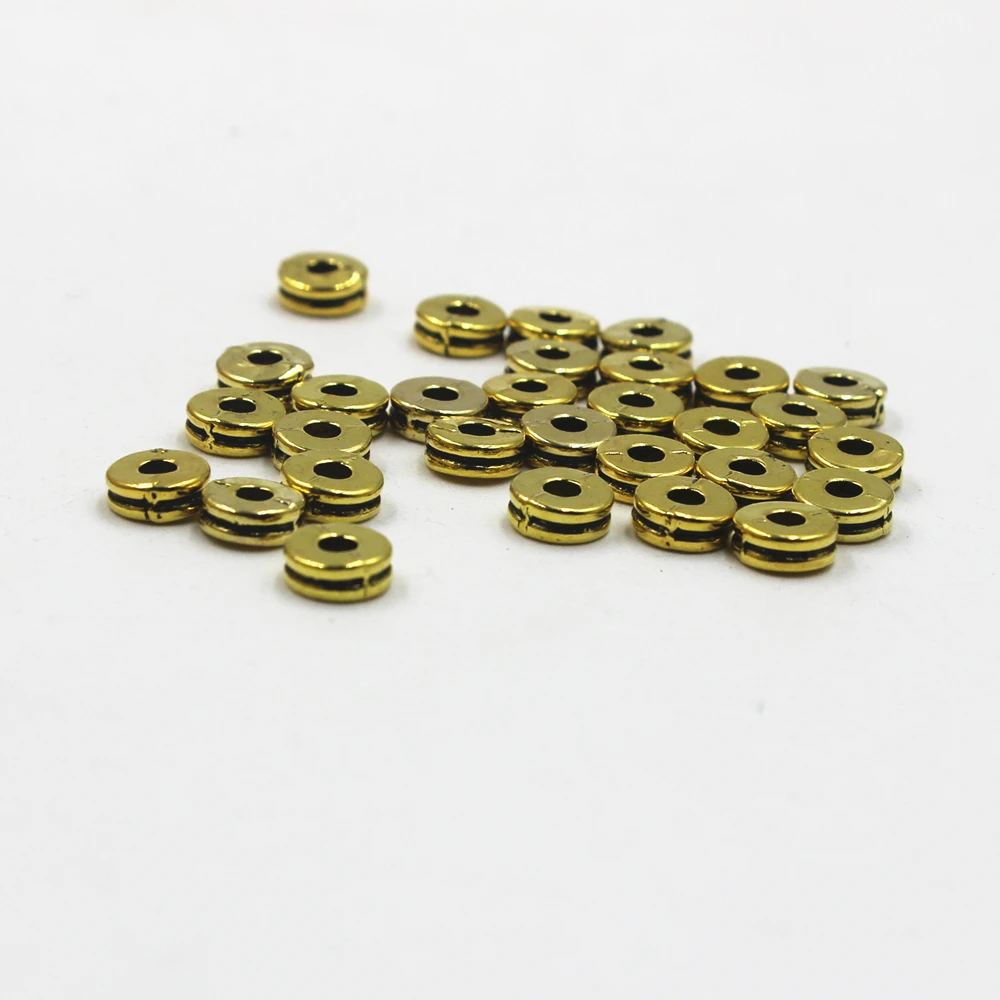 Buy 6mm Tiny Ring Spacers Beads Metal Charms for