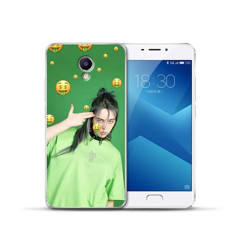 Роскошный Billie eilish для Meizu M3S M5 M5S M5C M6 M3 M5 M6 Note U10 U20 чехол для телефона Coque Etui capa Funda shell capinha милый - Цвет: 1806