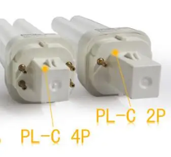 PH мастер PL-C 4 P 13 Вт/830/4 P 13 Вт/840/4 P компактный fluorescnet лампы, PLC 13 Вт 3000 К 4000 К 4 контакта light tube