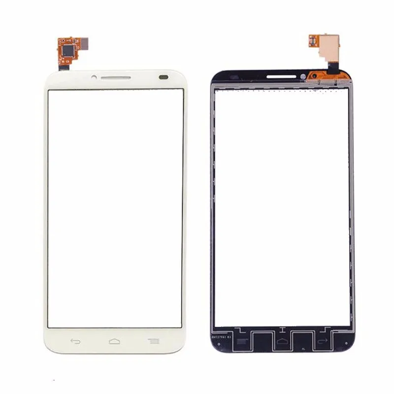 

Black / White New Touch Screen Digitizer For Alcatel One Touch Idol 2 6037 OT6037 Touchscreen Front Glass Panel Lens