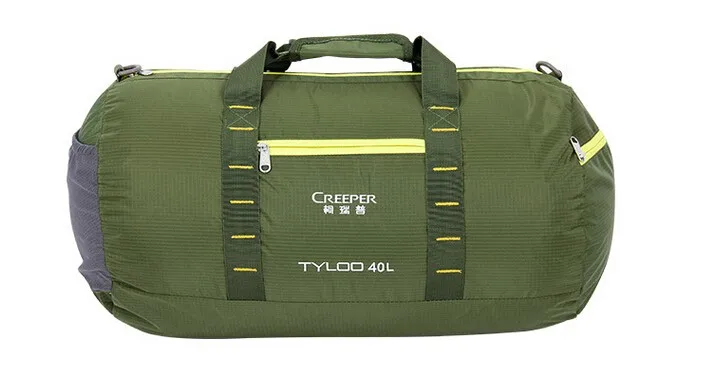 Creeper Лидер продаж Для мужчин и Для женщин складной дорожные сумки высокого качества нейлон Водонепроницаемый Для мужчин Туристические сумки на плечо