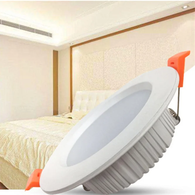 $224.84 50PCS wholesale Big LED Downlight Spotlight Diameter 120-230mm 9W 15W 24W 30W 220V Driverless Ceiling Recessed wall lamp