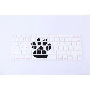 

Animal Footprint Pattern Silicone Keyboard Cover Skin Protector for All Apple Macbook Pro Air Retina 13" 15" 17" Air 13 inch