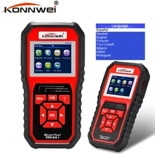 2018 OBD2 Scanner Code Scanner KW850 Universal OBD II Vehicle Engine Diagnostic Codes Reader Full OBD2/ EOBD Scan Tool