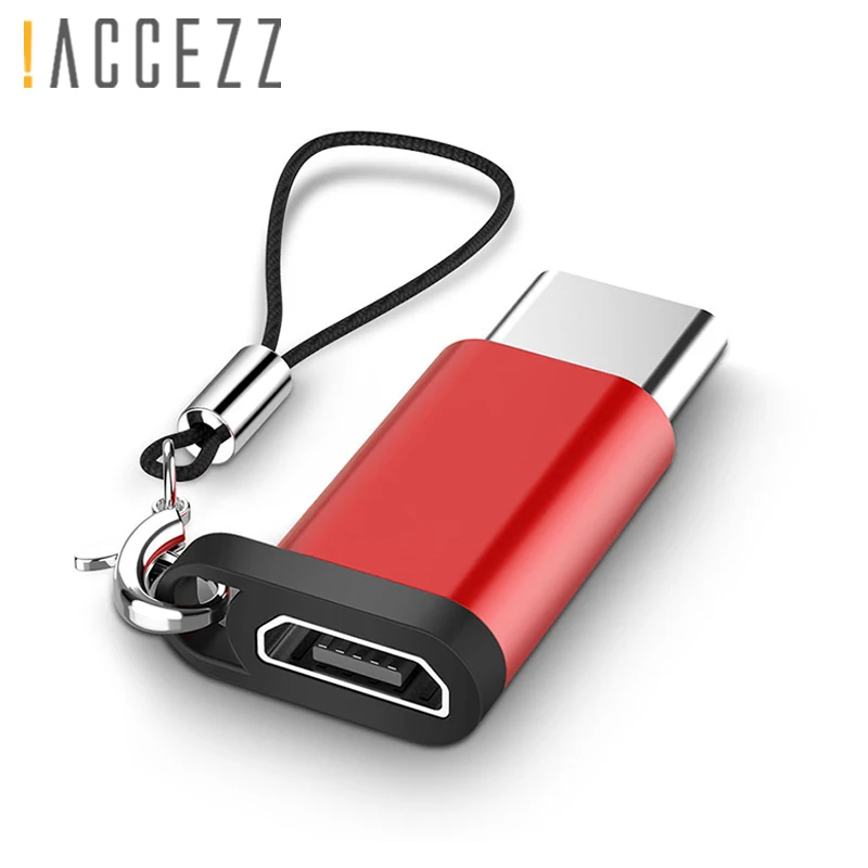 Адаптер ACCEZZ OTG Micro USB к конвертеру type-C для One Plus 5 для LG G5 G6 Xiaomi Mi6 5 4S 4C быстрое зарядное устройство usb-разъем для передачи данных