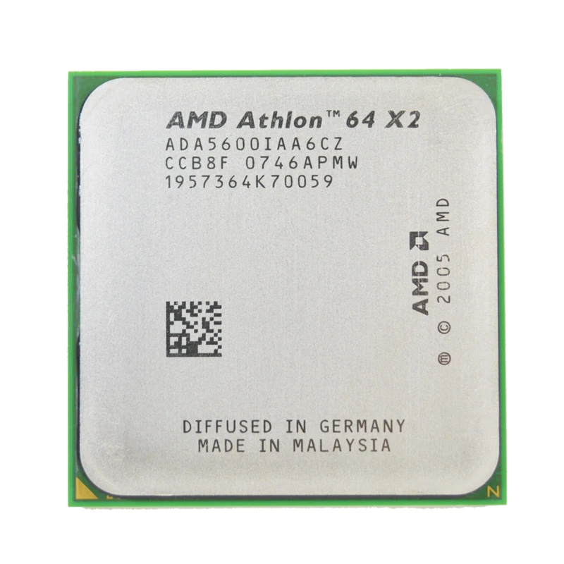 AMD Athlon 64 X2 5600+ Processor (ADA5600IAA6CZ) Dual core 2.8GHz Socket AM2 CPUin CPUs from AMD Athlon 64 X2 5600+ Processor (ADA5600IAA6CZ) Dual core 2.8GHz Socket AM2 CPUin CPUs from