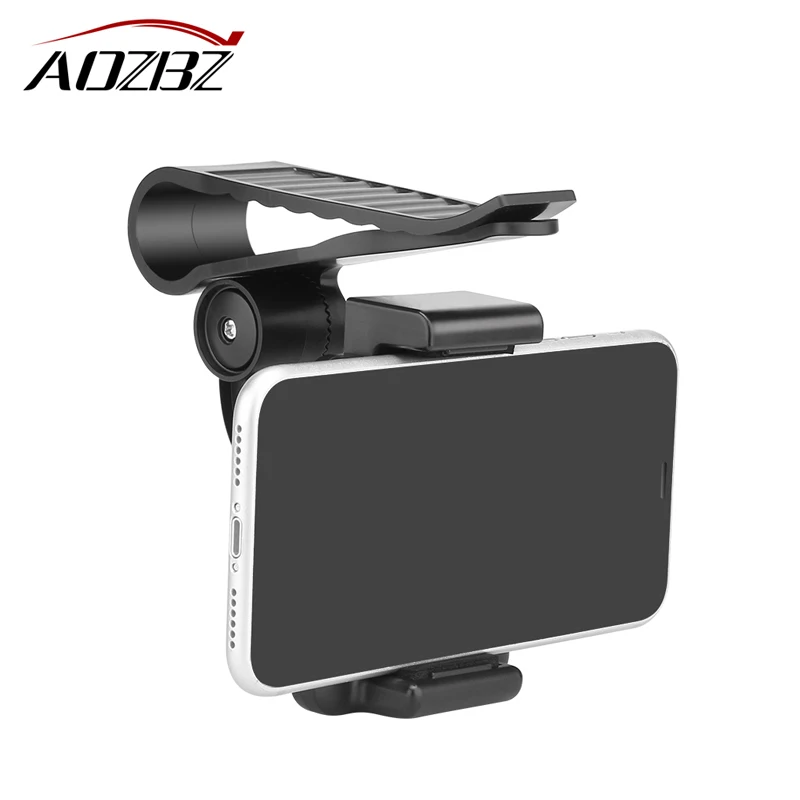 Buy Car Sun Visor Phone Holder 360 Rotating Car Sun