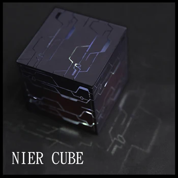 

NieR Automata 9S 2B Cosplay Props White Light Black Box YoRHa No.9 Type S No.2 Type B Magic Cube Kids New Year Gift