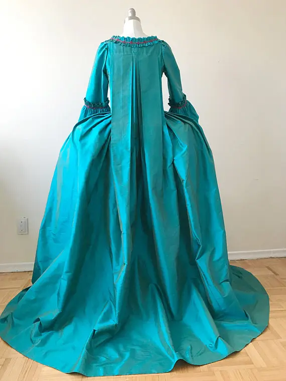 18-й век Платье Великолепное рококо платье историческое костюм платье События