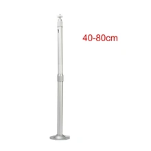 40-80 см выдвижной CCTV безопасности Алюминиевый Серебряный кронштейн камеры потолочное крепление