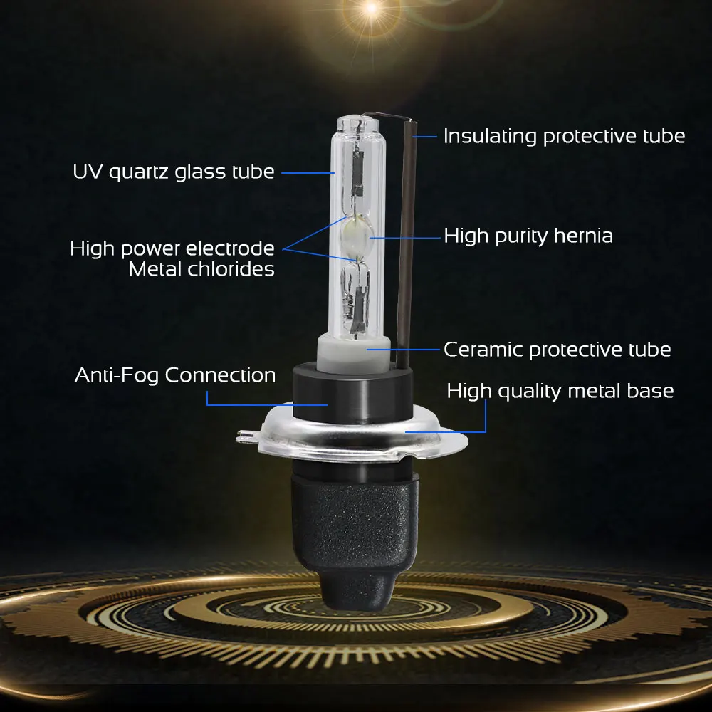 Cawanerl 55 W Canbus ксеноновая лампа Kit балласт+ лампа не быстрая починка запуска автомобиля 12 V фары Противотуманные фары H1 H3 H7 H8 H11 9005 9006