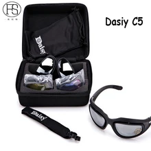 Hot ! C5 Polarized Goggles Army Outdoor Sport UV Protective Sunglasses Hunting Military Sunglasses Men & Women War Game Glasses