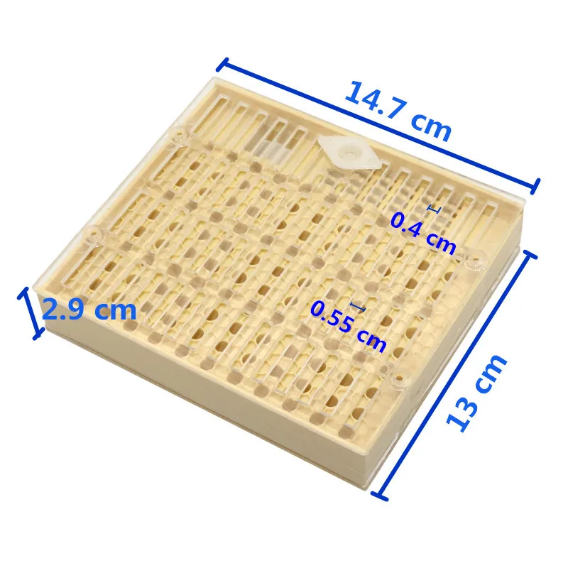 Beekeeping Tools Beekeeping Accessories Bee Queen Breeding Box 120Pcs Brown Cell Cups Beekeeper Rearing Equipment Garden Out-door Apiculture Supplies
