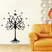 Tree of Gondor Vinyl Decal Sticker From Lord of the Rings for Car Window, Laptop, Motorcycle, Walls, Mirror and More