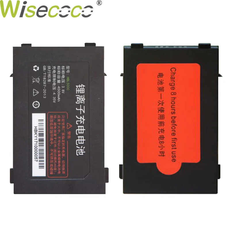 Аккумулятор WISECOCO 4500 мАч HBL5000 для Urovo i6000S i6100S V5000 PDA новейшая продукция