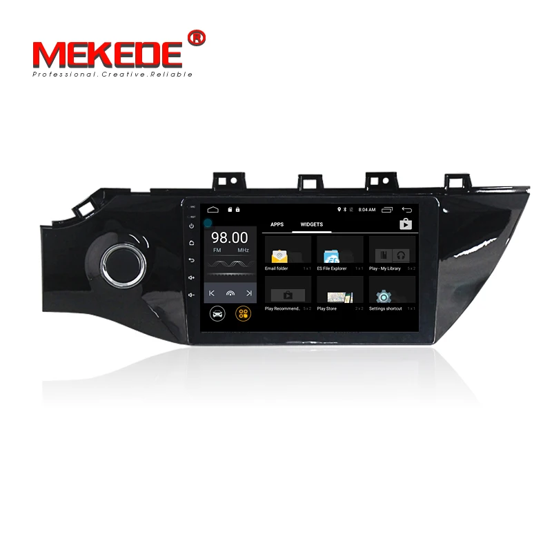 Perfect Russian warehouse delivery! Android 7.1 Quad core Car GPS DVD player for KIA RIO K2 2017 2018 support 4G SIM wifi bluetooth FM 4