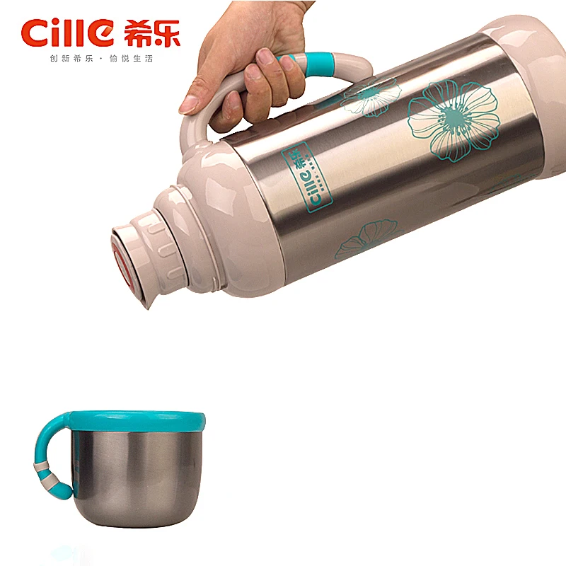 Home insulation pot thermos glass liner bottle large capacity stainless