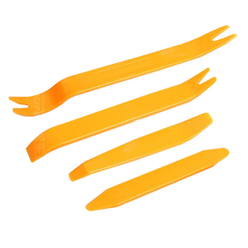 4pcs/set Car Radio Removal Tool Panel Door Clip Panel Trim Dash Audio Removal Herramentas Car Stereo Installation Kits