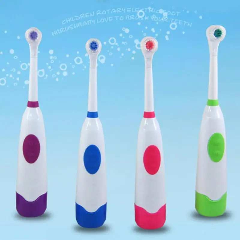 1 pcs Rotary Adult Children Waterproof Electric Toothbrush Rotation