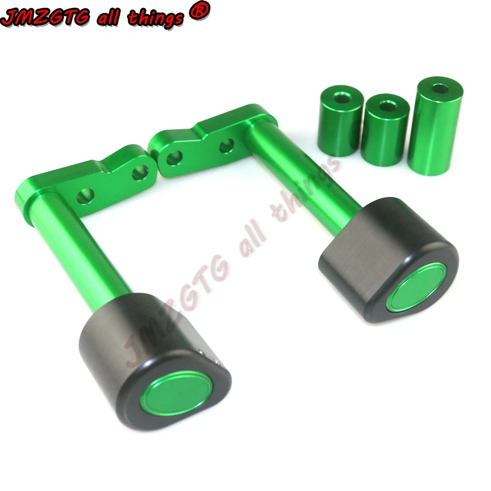 CNC Aluminum Motorcycle Frame Sliders Guard Crash Pad Cover Falling Protector For KAWASAKI Z250 Z300 2013-2018 |