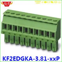 KF2EDGK 3,81 2P~ 12P PCB клеммные блоки 15EDGK 3,81 мм 2PIN~ 12PIN MC 1,5/2-ST-3, 81-1803578 Феникс контакт KEFA DEGSON