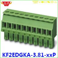 Kf2edgk 3.81 20pin pwb terminais blocos 15