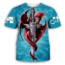 PLstar Cosmos Viking Tattoo 3D Printed Shirts Tees 3D Print Hoodie/Sweatshirt/Jacket/t shirts Men Women Dragon t shirts TX-1