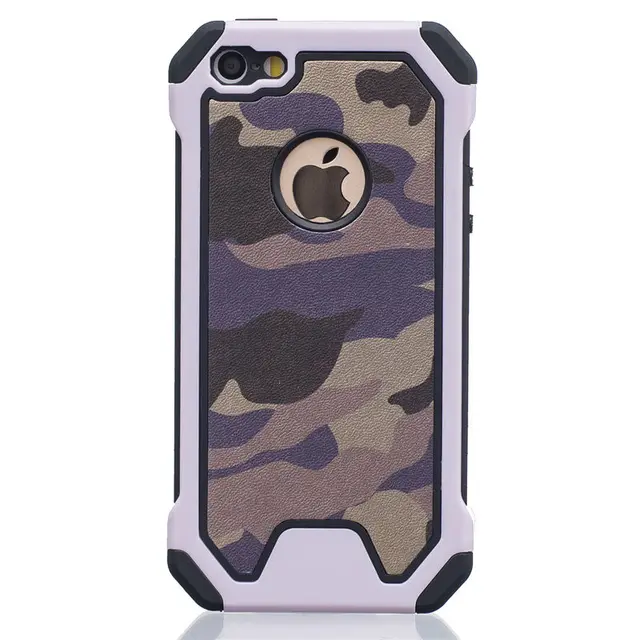 Army Military Camouflage Armor Shockproof Phone Case For iPhone 5 S 5S