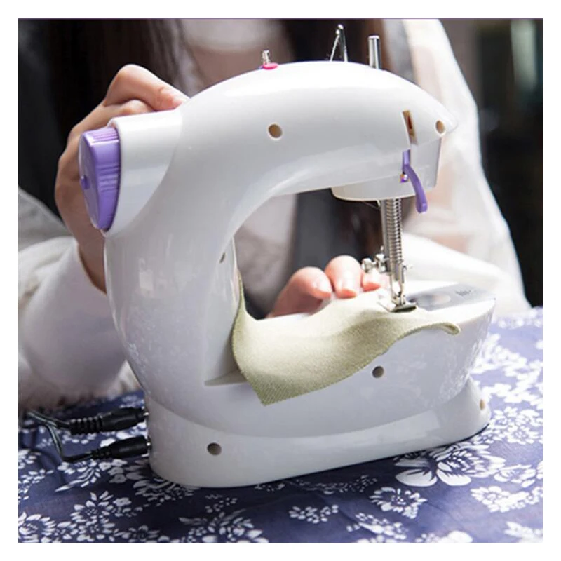 Mini Sewing Machine Treadle Electric Sewing Machine with Sewing Tools